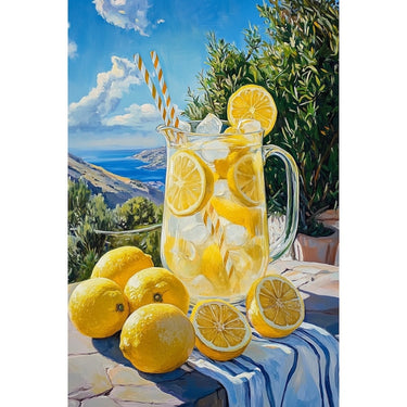 Peinture avec Citrons